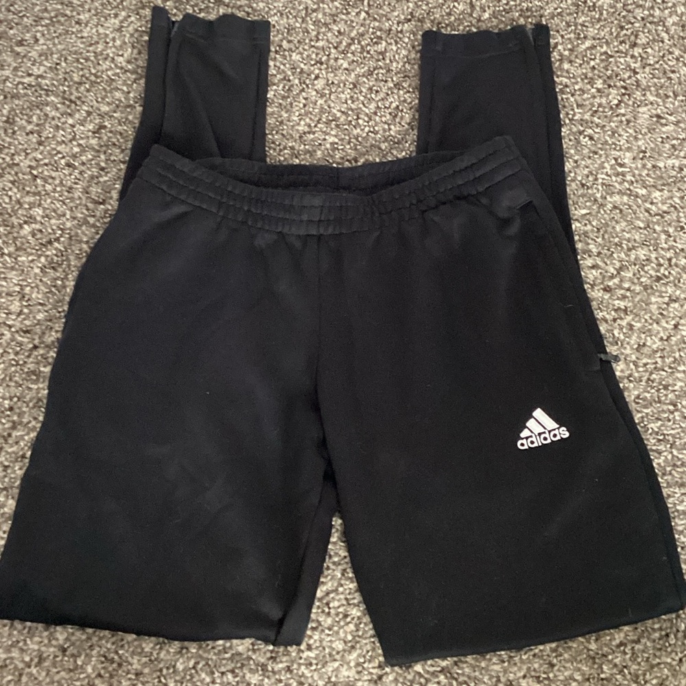 Adidas Black Sweatpants with Logo